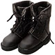 Short Dwarf Boots Dark Brown (Doll Clothing)