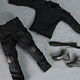 1/6 GEN3 Combat Uniform Set IN Black (Doll Clothing)
