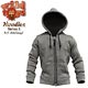 1/6 Scaled Doll Costume - Zip Up Parka/ Gray (WT-16A) (Doll Clothing)