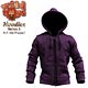 1/6 Scaled Doll Costume - Zip Up Parka/ Purple (WT-16E) (Doll Clothing)