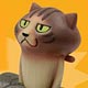 Touch Detective Mushroom Garden - Cat Funghi Figure