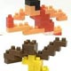 nanoblock x Makoto Oozu NBCB-002 Track & Field (Hammer Throw & Hurdle & Sprinter)