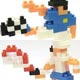 nanoblock x Makoto Oozu NBCB-004 Ball Sports (Soccer & Tennis)
