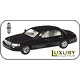 LUXURY Resin Model Car 1/43 Lincoln Town Car 2011 (Black)