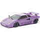 Model Car 1/43 Type 3 Metallic Purple (Lambo 30th) Koenig Lamborghini Countach LP500S Twin Turbo 1985