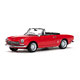 Vitesse Model Car 1/43 Fiat 124 Spider AS (Red)