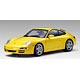 Diecast Model Car 1/18 Porsche 911 (997) Carrera S (Yellow)