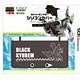 3DS Pokemon Silicone Cover for 3DS/ Black Kyurem