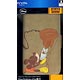 PS Vita Disney Character Flap Type Leather Jacket (Print) - Mickey Black Sand Beige