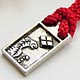 Umonya Metal Charm Strap Takeda Shingen