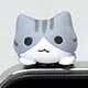 Nyanko Ear Phone Jack Accessory - Hanging Cat
