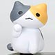 Nyanko Ear Phone Jack Accessory - Beckoning Cat