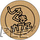 Shirokuma Cafe - Cork Coaster: Logo Set