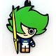 Choujin Rock - PVC Rubber Keychain: Rock A KOLME by tamas