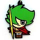 Choujin Rock - PVC Rubber Keychain: Rock B KOLME by tamas