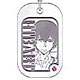Reborn! - Rhinestone Dog Tag Strap: Hibari
