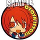 Uta no Prince-sama - Coaster Shaped Rubber Keychain: ChimiPri Series Otoya Ittoki