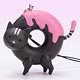 Okashina Strap - Chocolate Donyatsu Strawberry