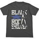 Black Rock Shooter (TVA) - BRS Typography T-shirt/ SUMI - L(Back-order)