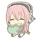 Super Sonico - Rubber Strap 3: HEART