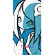 Nisemonogatari - Smartphone Decoration Sticker 4: Tsukihi Araragi