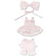 20cm Sized Doll Little Chou Chou - Fairy Tunic Camisole One-piece Dress Set/ Pink (Doll Clothing))
