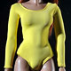 FLIRTY GIRL 1/6 Female Leotard Set - Yellow