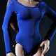 FLIRTY GIRL 1/6 Female Leotard Set - Dark Blue