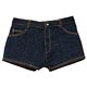 50cm Doll Size - Denim Hot Pants/ Navy (Doll Clothing)