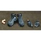 Toyscity 1/6 Combat Gloves and Boots Set C (Doll Accessory)