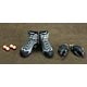 Toyscity 1/6 Combat Gloves and Boots Set D (Doll Accessory)
