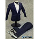 ZY Toys 1/6 Men's Suit Set - Blue (Doll Clothing)