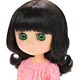 PetWORKs Meddie Wig - Dark Brown (Doll Accessory)
