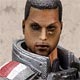 Mass Effect 3 Play Arts Kai - Colonel Sheppard (Male) Action Figure