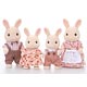 Sylvanian Families - Milk Rabbit Family