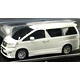 WIT'S Complete Resin Model 1/43 White Pearl Crystal Shine Vellfire 3.5Z