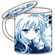 Haganai - Mug w/Lid: Sena Kashiwazaki