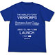 Anime Sword Art Online - SAO Promotion T-shirt/ ROYAL BLUE - XL