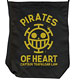 Anime ONE PIECE - Heart Pirates Shoulder Tote Bag/ Black