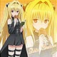 Motto To Love-Ru - DokiDoki Cushion Cover: Golden Darkness