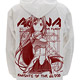 Anime Sword Art Online - Asuna Hooded Windbreaker/ WHITE - M