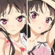 OniAi - Polyester Twill Hugging Pillow Cover: Akiko Himenokoji