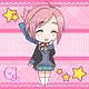 GJ-bu - MofuMofu Mini Towel: Megumi