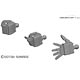 Builders PartsHD 1/144 MS Hand 03 (Federation Type, S Size) Plastic Model