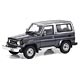 Hi-Story Resin Model 1/43 Toyota Landcruiser 70 VAN 2Door ZX (1990) Dark Blueish Gray Metallic