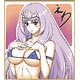 (Pre-owned ITEM:A/BOX:A)Queen''s Blade Rebellion - Annelotte Eiwa Mini Illustration Board Replica [
