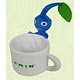Pikmin - Accessory Case (Mug): Blue Pikmin Leaf