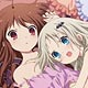 Anime Little Busters! - Pillow Case B: Rin & Kudryavka