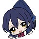 Love Live! - Pinched Keychain: Umi Sonoda