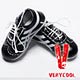 Very Cool 1/6 Men's Causal Shoes (No.5 Black) (Doll Clothing)